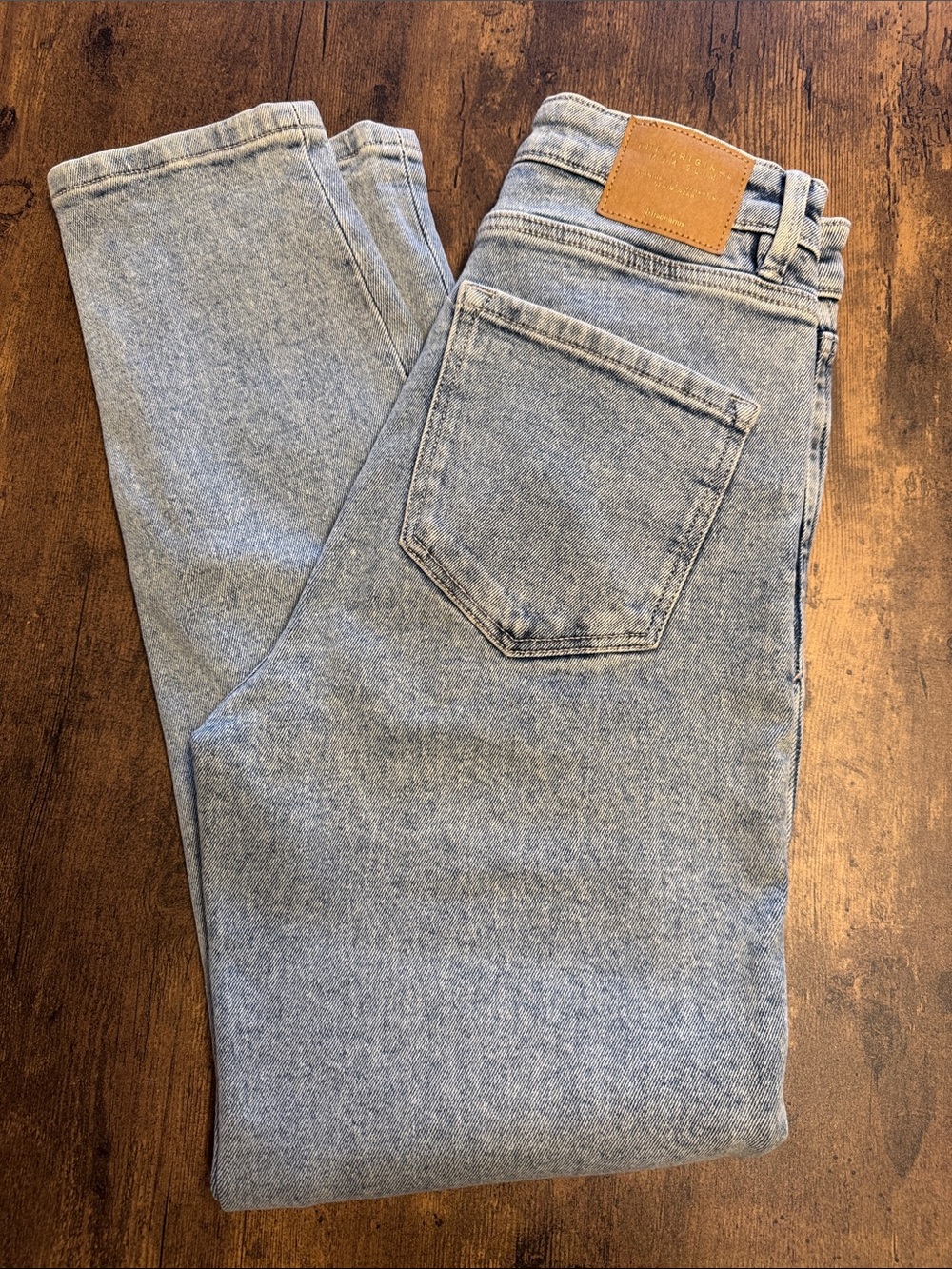 stradivarius Women's Light Blue Skinny Jeans